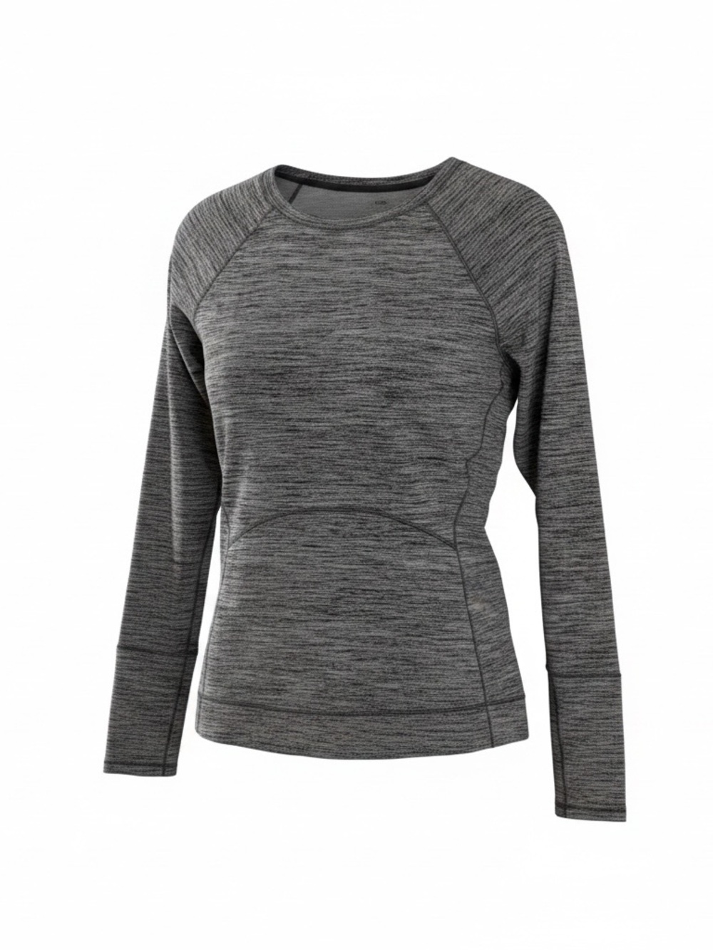 lululemon athletica Women's Heathered Gray Long-Sleeve Pullover